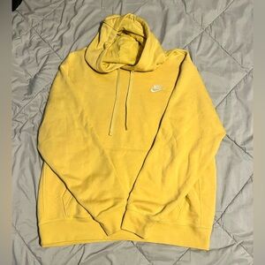 Nike Yellow Hoodie Size Large